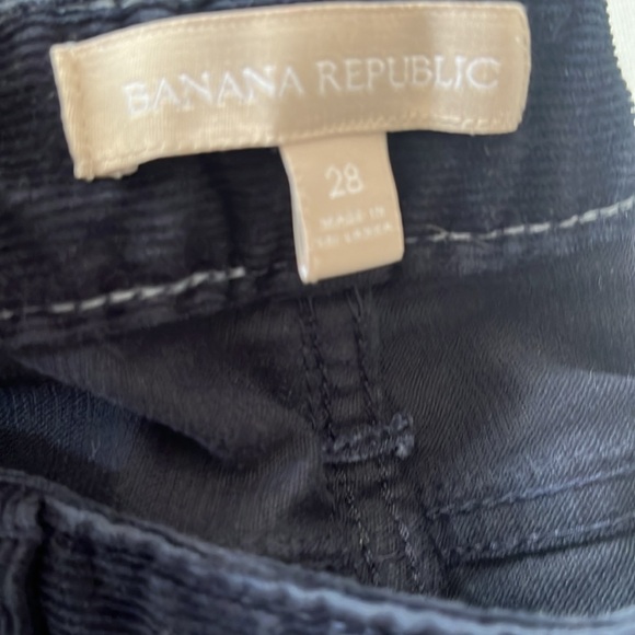 2 Pairs of Corderoy Jeans,  Maroon Calvin Klein and Navy Banana Republic. - Picture 3 of 7